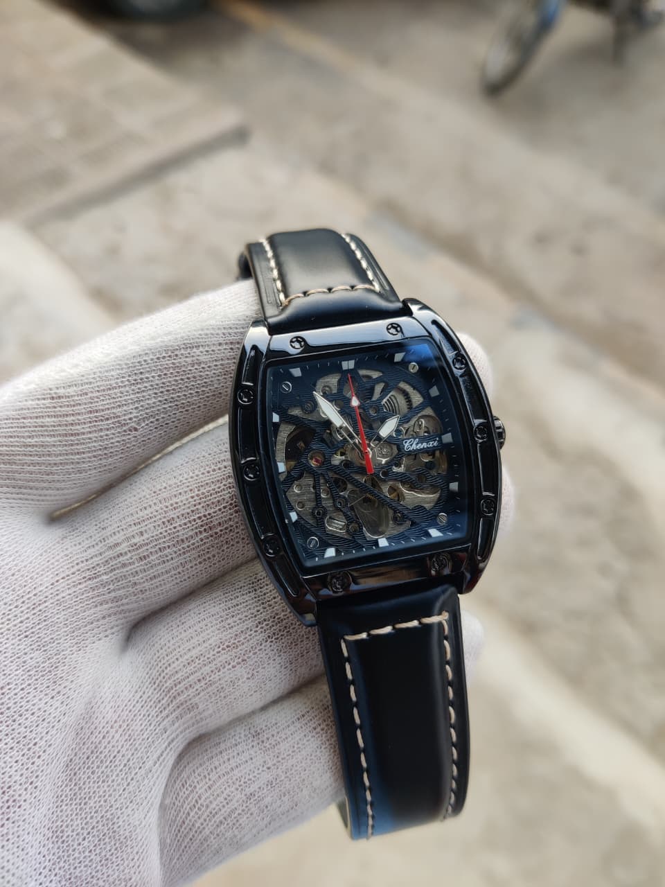 CHENXI Skeleton Dial Automatic Watch - Image 4