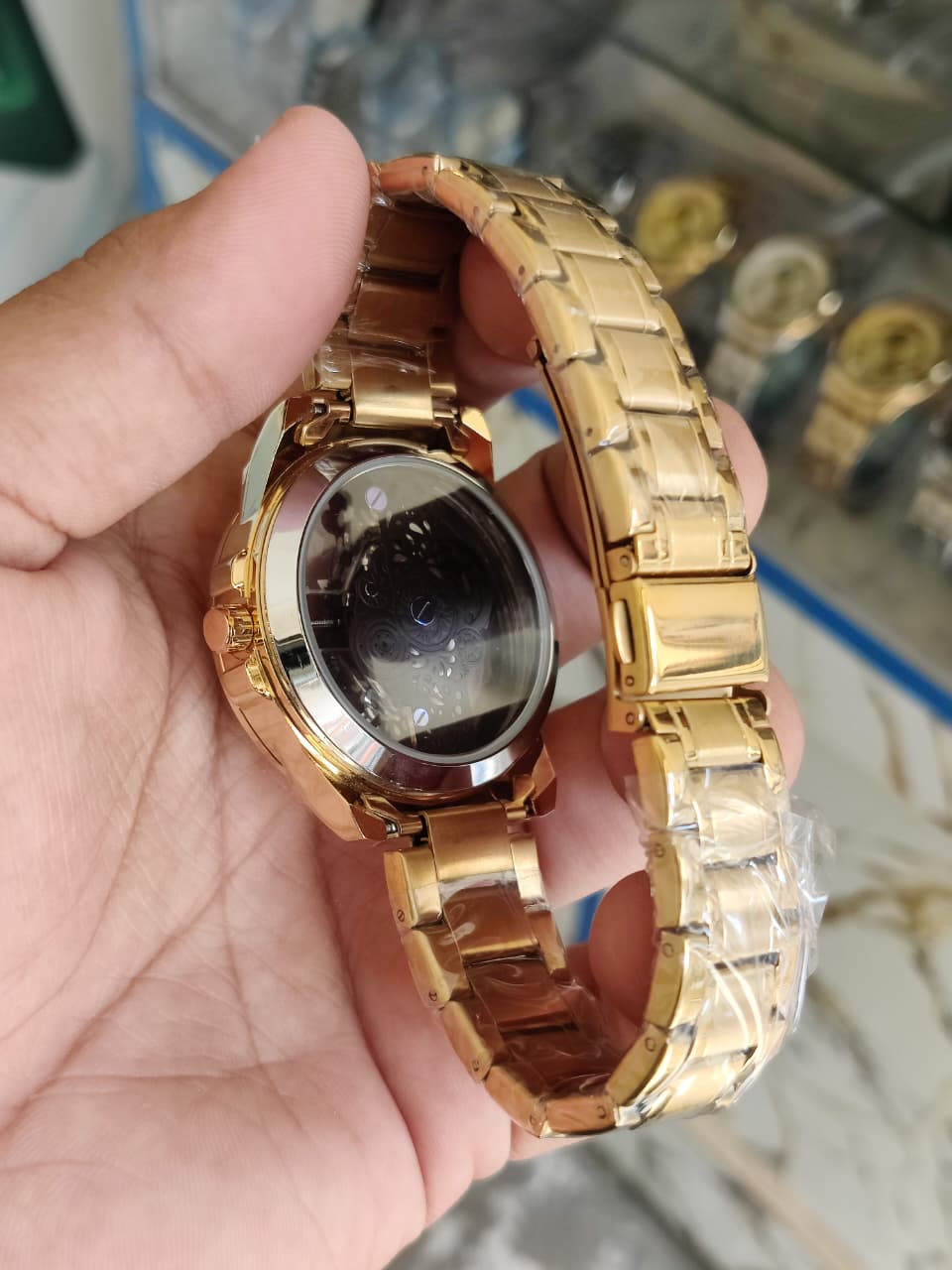 Skeleton Dial Men's Watch - Image 3